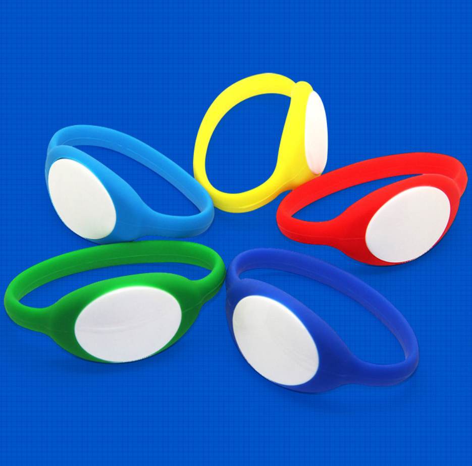 13.56Mhz Silicone NFC RFlD Wristband Cashless Payment